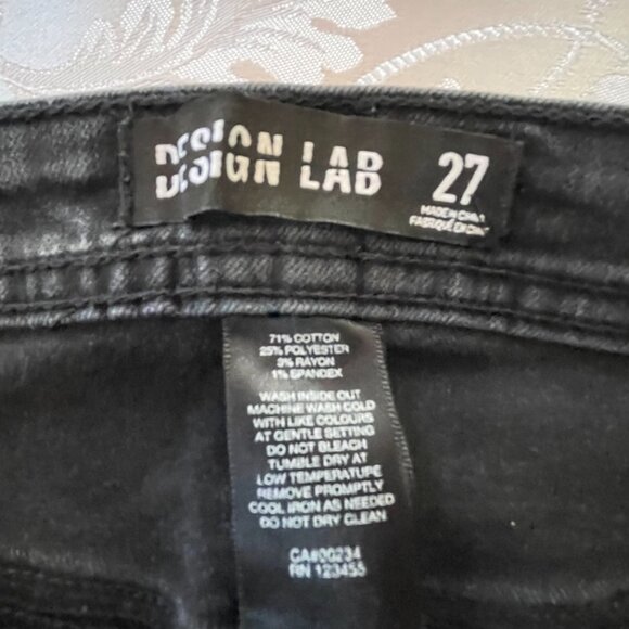 Black Skinny Jeans Design Lab size 27 - Picture 5 of 7